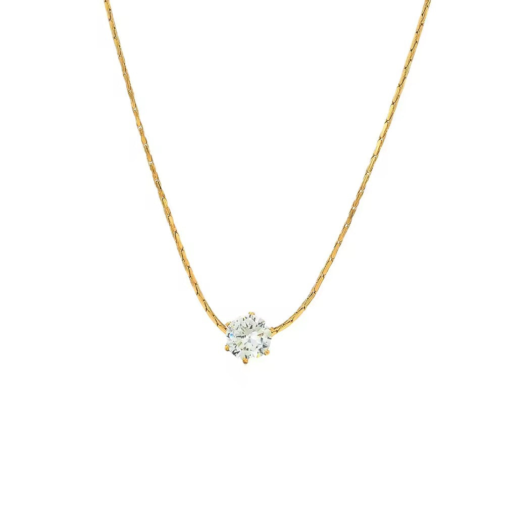 Solitaire Necklace