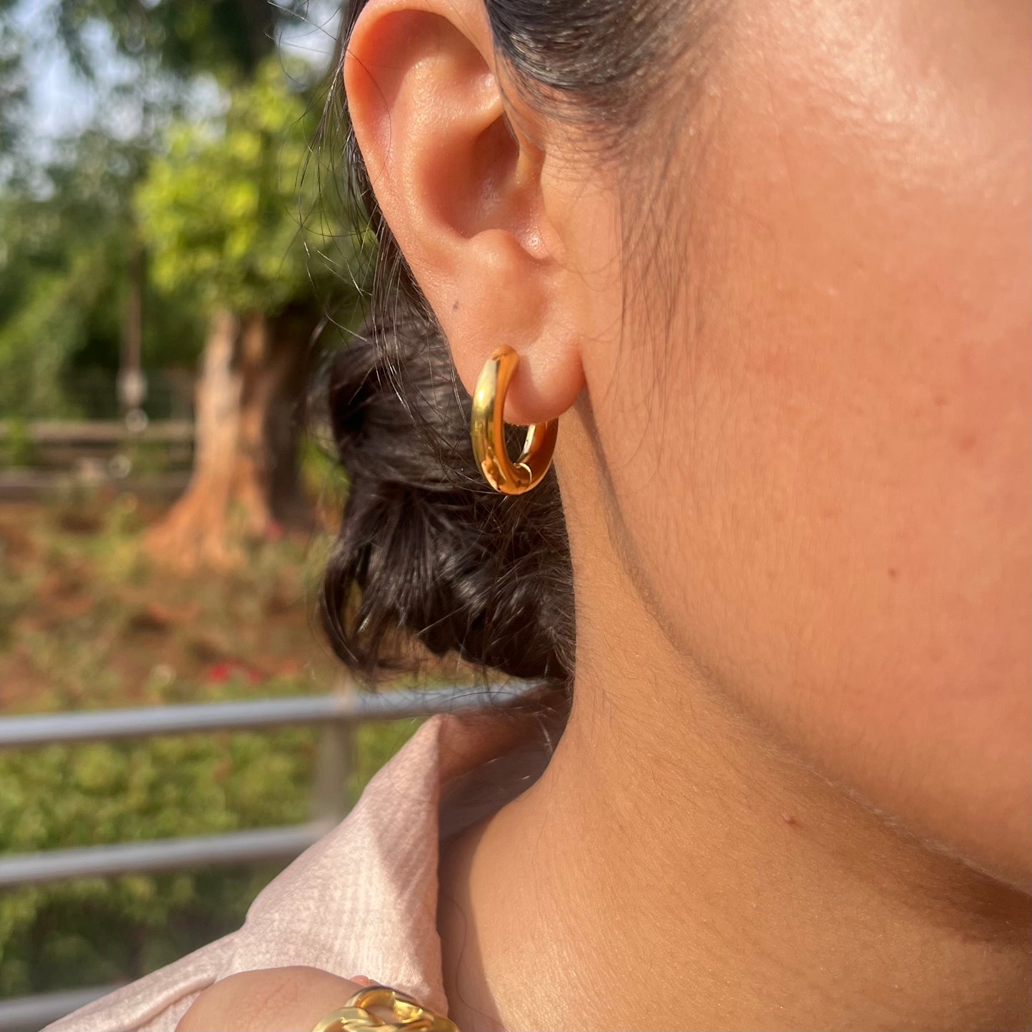 Everyday Golden Hoops