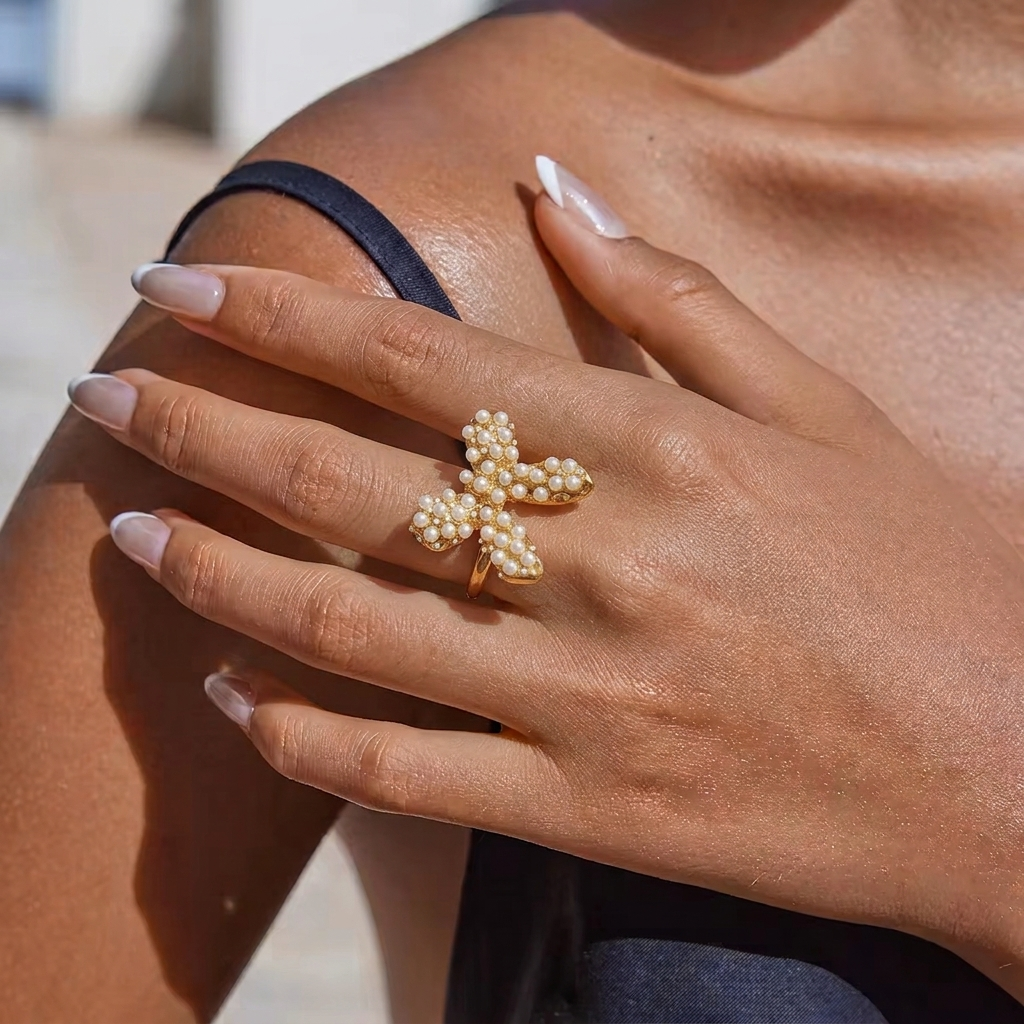 DELLA BOW RING