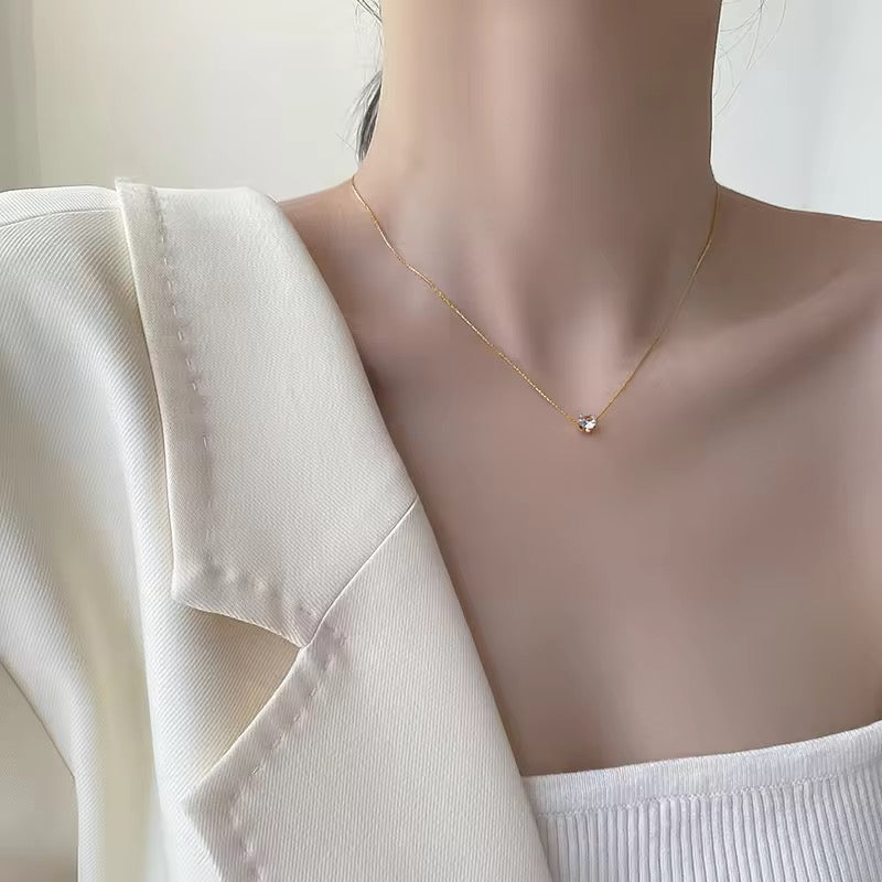 Solitaire Necklace