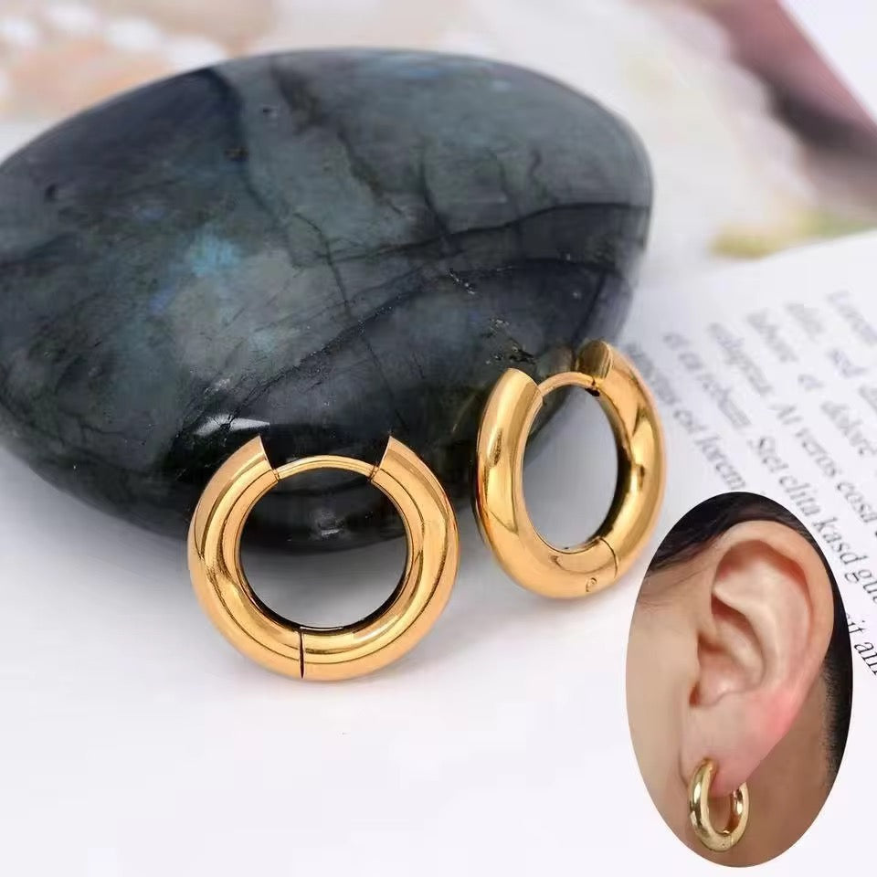 Everyday Golden Hoops