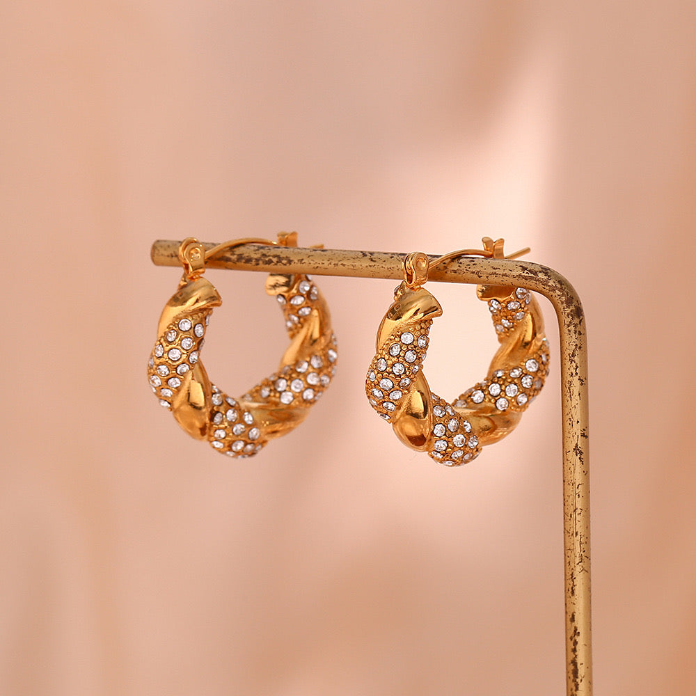 Avery Luxe Hoops