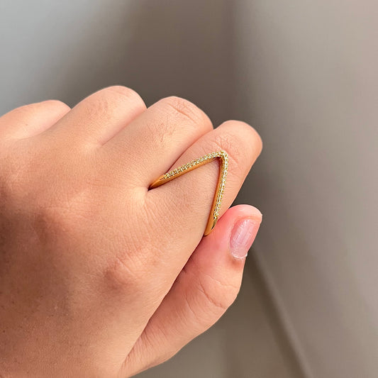 Lexy Golden Version Ring