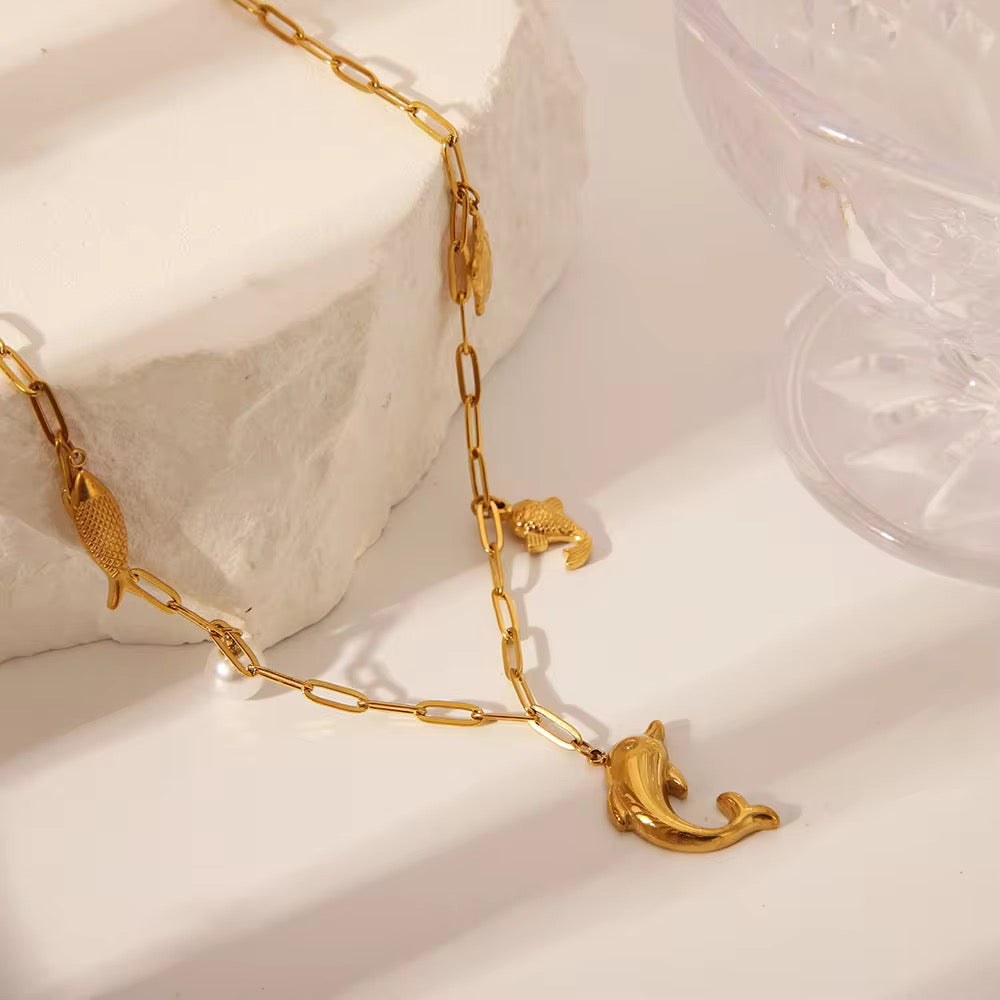 Aqua Necklace