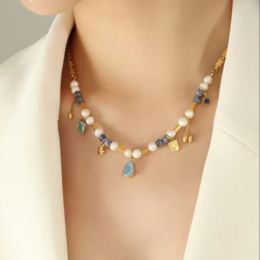 Esmeralda Ocean Version Necklace
