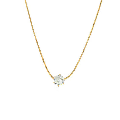 Solitaire Necklace
