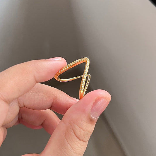 Lexy Golden Version Ring