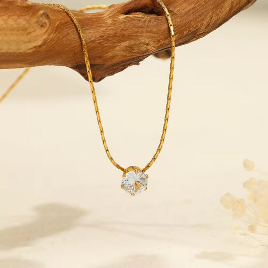 Solitaire Necklace