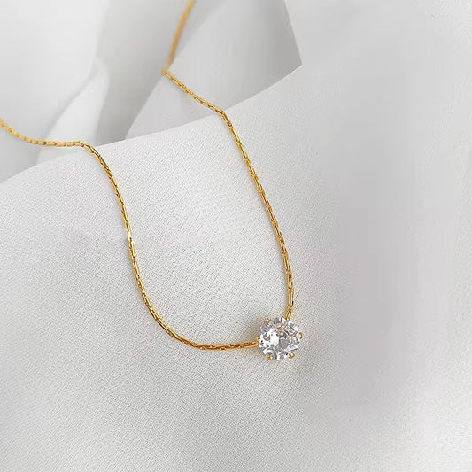 Solitaire Necklace