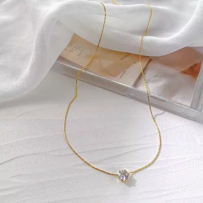 Solitaire Necklace