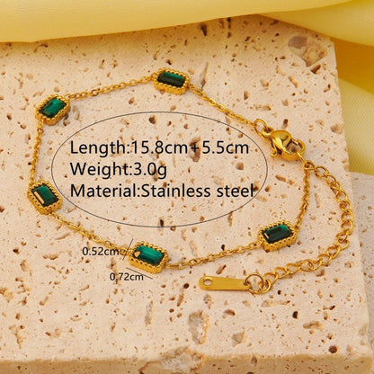 Green Stone Set