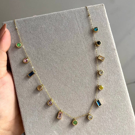 Mix Stone Necklace