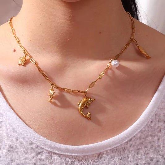 Aqua Necklace