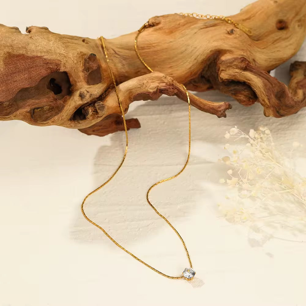 Solitaire Necklace