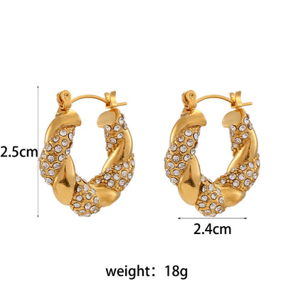 Avery Luxe Hoops