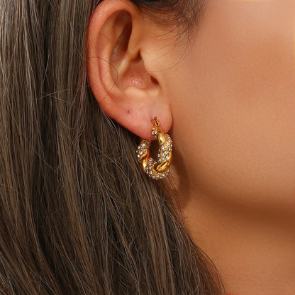 Avery Luxe Hoops